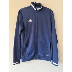 adidas Men's Tiro League AEROREADY Training Jacket Full Zip Navy Blue Size S